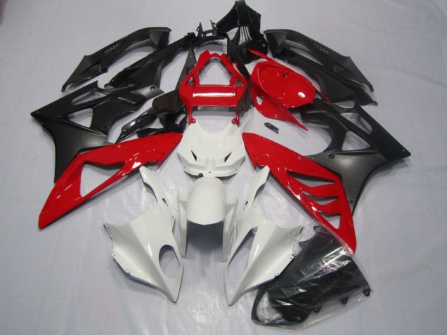 Carenagem S1000RR 2009-2014 - Branco Vermelho Preto