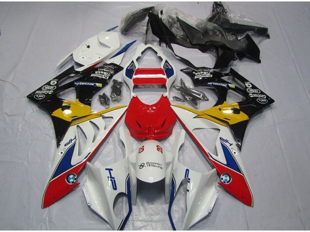 Carenagem S1000RR 2009-2014 - Vermelho Branco Amarelo Carenagem S1000RR 2009-2014 - Vermelho Branco Amarelo