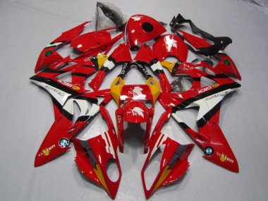 Carenagem S1000RR 2009-2014 - Vermelho Branco