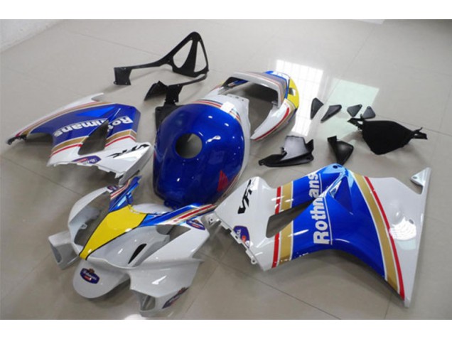 Carenagem VFR 800 2002-2013 - Azul Branco Rothmans Carenagem VFR 800 2002-2013 - Azul Branco Rothmans