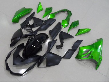 Carenagem Z1000 2007-2009 - Preto Verde