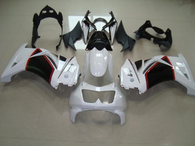 Carenagem ZX 250R 2008-2012 - Branco Pérola Preto