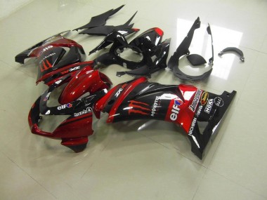 Carenagem ZX 250R 2008-2012 - Doce Vermelho Monster