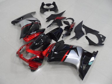 Carenagem ZX 250R 2008-2012 - Doce Vermelho Preto Prata