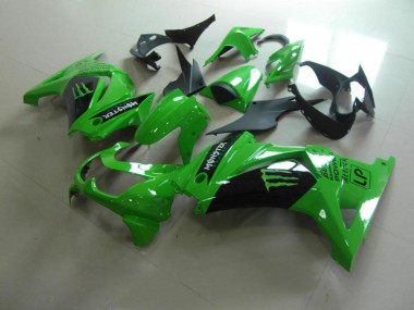 Carenagem ZX 250R 2008-2012 - Novo Verde Monster
