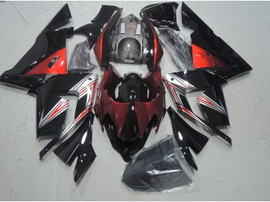 Carenagem ZX10R 2003-2005 - Preto Vermelho
