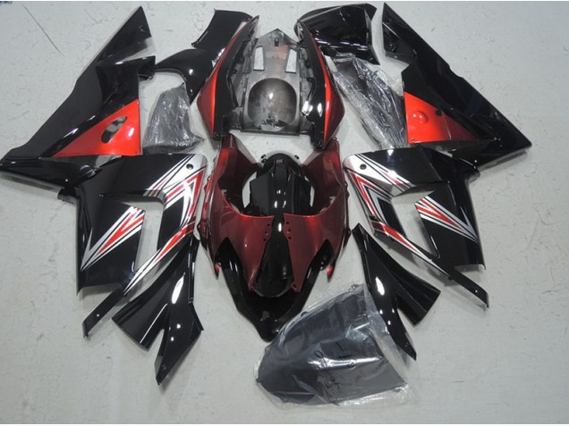 Carenagem ZX10R 2003-2005 - Preto Vermelho