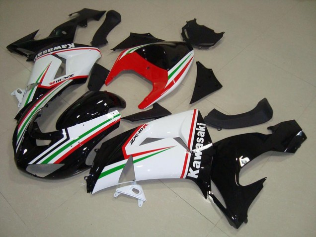 Carenagem ZX10R 2006-2007 - Branco & Preto