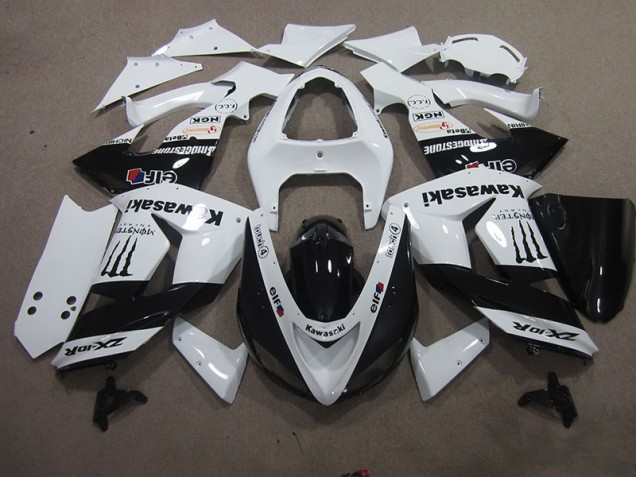 Carenagem ZX10R 2006-2007 - Branco Touch4 Monster
