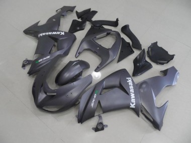 Carenagem ZX10R 2006-2007 - Cinzento & Branco Decalques