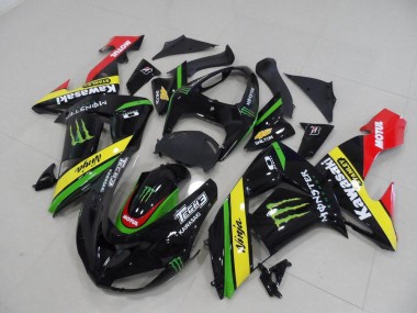 Carenagem ZX10R 2006-2007 - Preto Amarelo Monster
