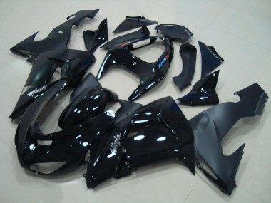 Carenagem ZX10R 2006-2007 - Preto Brilhante Preto Fosco