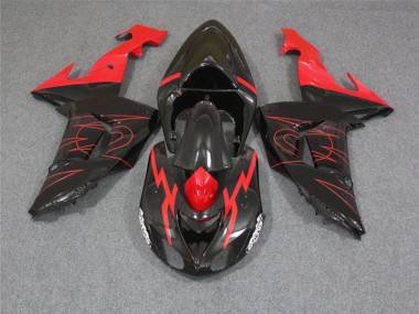 Carenagem ZX10R 2006-2007 - Preto Vermelho