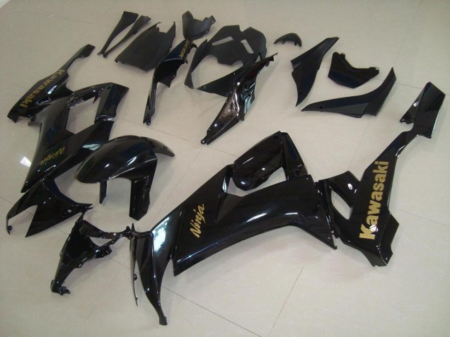Carenagem ZX10R 2008-2010 - Preto Brilhante & Ouro Adesivo Carenagem ZX10R 2008-2010 - Preto Brilhante & Ouro Adesivo