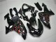 Carenagem ZX10R 2008-2010 - Preto Cinzento Vermelho