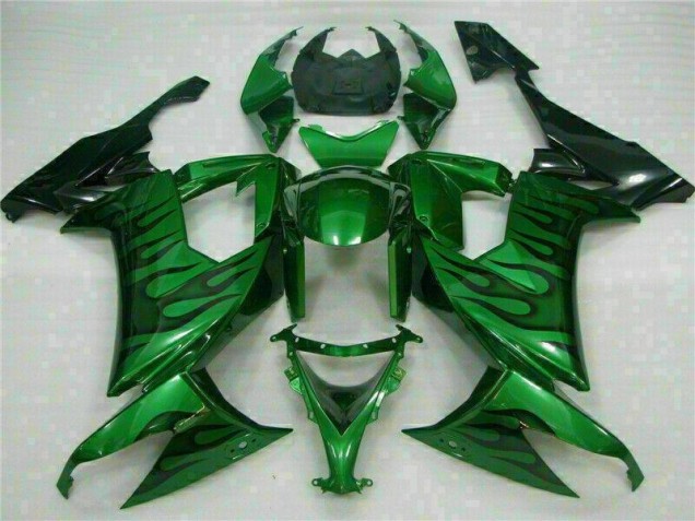 Carenagem ZX10R 2008-2010 - Verde Chama Carenagem ZX10R 2008-2010 - Verde Chama