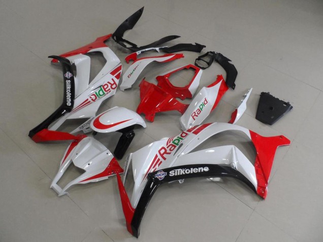 Carenagem ZX10R 2011-2015 - Vermelho & Branco Rapid Carenagem ZX10R 2011-2015 - Vermelho & Branco Rapid