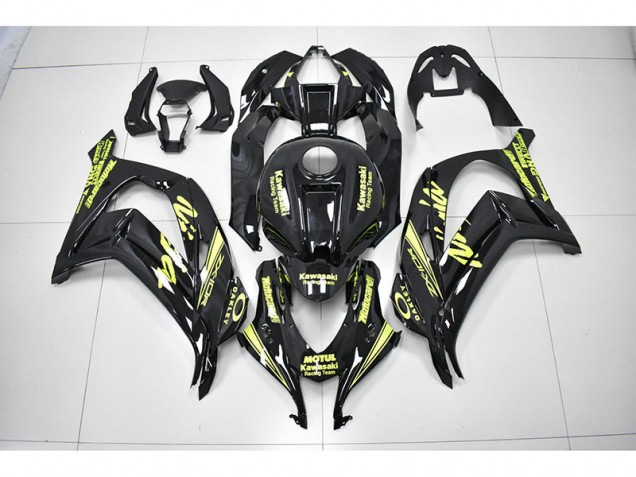 Carenagem ZX10R 2016-2019 - Preto Amarelo Corrida Ninja Carenagem ZX10R 2016-2019 - Preto Amarelo Corrida Ninja