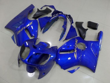 Carenagem ZX12R 2000-2001 - Azul & Ouro Adesivo