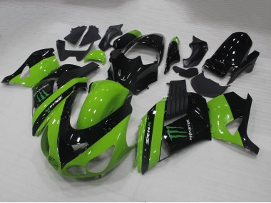 Carenagem ZX14R ZZR 1400 2006-2011 - Verde Monster