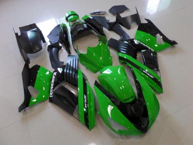 Carenagem ZX14R ZZR 1400 2006-2011 - Verde & Preto