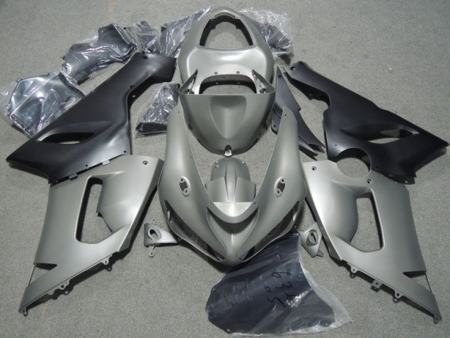 Carenagem ZX6R 2005-2006 - Cinzento Preto Carenagem ZX6R 2005-2006 - Cinzento Preto
