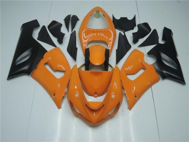 Carenagem ZX6R 2005-2006 - Laranja Preto Carenagem ZX6R 2005-2006 - Laranja Preto
