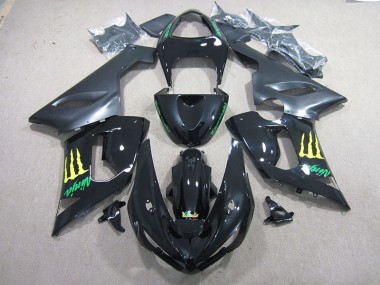 Carenagem ZX6R 2005-2006 - Preto Verde Ninja