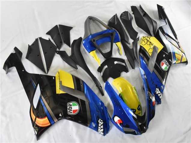 Carenagem ZX6R 2007-2008 - Azul Tubarão Carenagem ZX6R 2007-2008 - Azul Tubarão