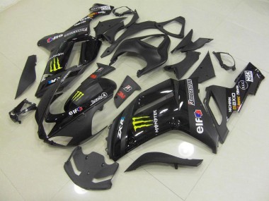Carenagem ZX6R 2007-2008 - Preto Monster