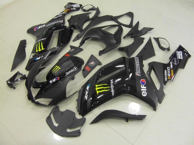 Carenagem ZX6R 2007-2008 - Preto Monster Carenagem ZX6R 2007-2008 - Preto Monster
