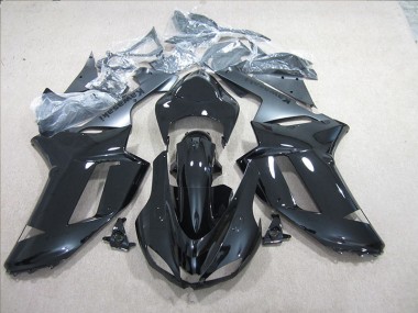 Carenagem ZX6R 2007-2008 - Preto Prata