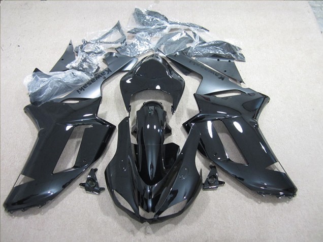 Carenagem ZX6R 2007-2008 - Preto Prata