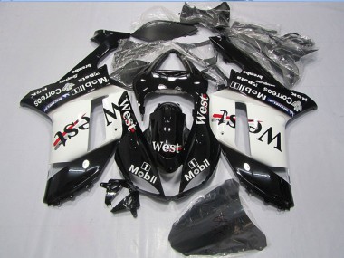 Carenagem ZX6R 2007-2008 - Preto West Mobil