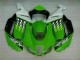 Carenagem ZX6R 2007-2008 - Verde Branco Ninja Carenagem ZX6R 2007-2008 - Verde Branco Ninja