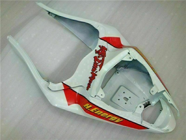 Carenagem ZX6R 2009-2012 - Branco Vermelho H. Energy Carenagem ZX6R 2009-2012 - Branco Vermelho H. Energy
