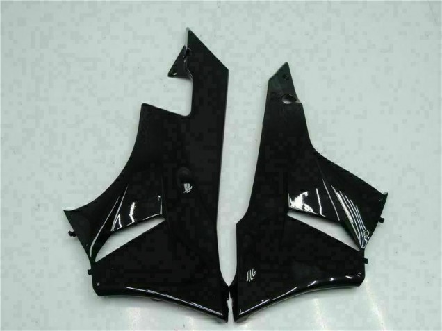 Carenagem ZX6R 2009-2012 - Preto Branco Ninja 636