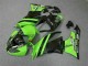 Carenagem ZX6R 2009-2012 - Preto Verde 3M Touch4