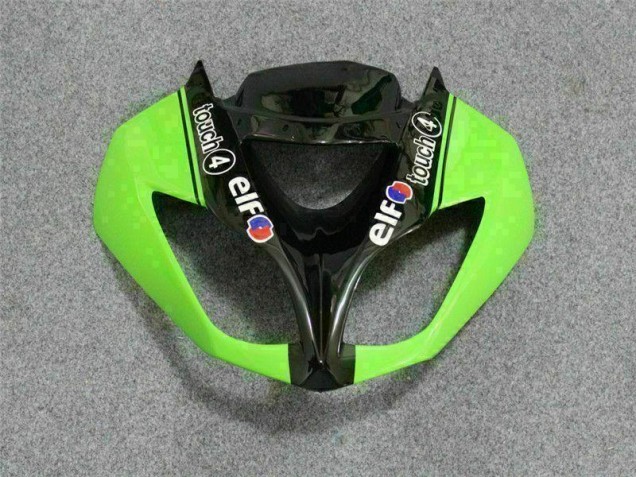 Carenagem ZX6R 2009-2012 - Preto Verde 3M Touch4