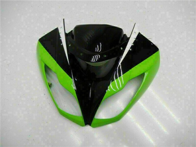 Carenagem ZX6R 2009-2012 - Preto Verde Vermelho Carenagem ZX6R 2009-2012 - Preto Verde Vermelho