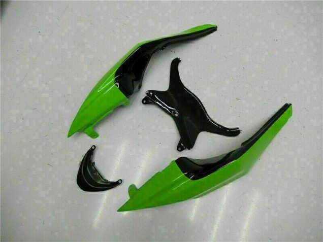 Carenagem ZX6R 2009-2012 - Preto Verde Vermelho Carenagem ZX6R 2009-2012 - Preto Verde Vermelho