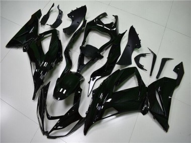 Carenagem ZX6R 2013-2018 - Preto Brilhante