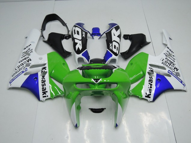 Carenagem ZX9R 1994-1997 - Verde Branco Carenagem ZX9R 1994-1997 - Verde Branco