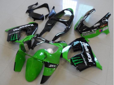 Carenagem ZX9R 2000-2001 - Verde Monster
