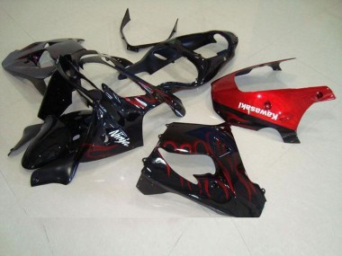 Carenagem ZX9R 2000-2001 - Vermelho Chama