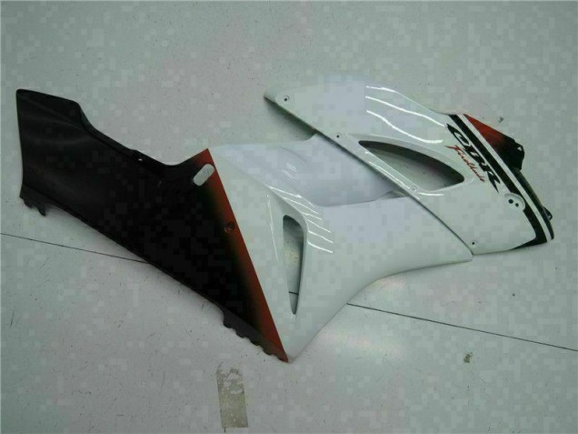 Carroçaria CBR 1000RR 2004-2005 - Branco Preto Carroçaria CBR 1000RR 2004-2005 - Branco Preto