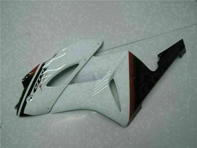 Carroçaria CBR 1000RR 2004-2005 - Branco Preto Carroçaria CBR 1000RR 2004-2005 - Branco Preto