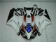 Carroçaria CBR 1000RR 2004-2005 - Branco Preto Carroçaria CBR 1000RR 2004-2005 - Branco Preto