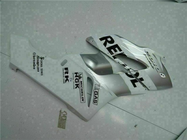 Carroçaria CBR 1000RR 2004-2005 - Prata Branco Repsol