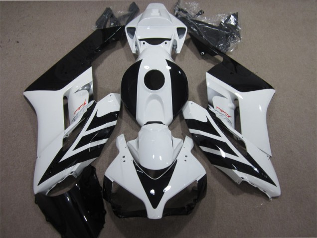 Carroçaria CBR 1000RR 2004-2005 - Preto Branco Carroçaria CBR 1000RR 2004-2005 - Preto Branco